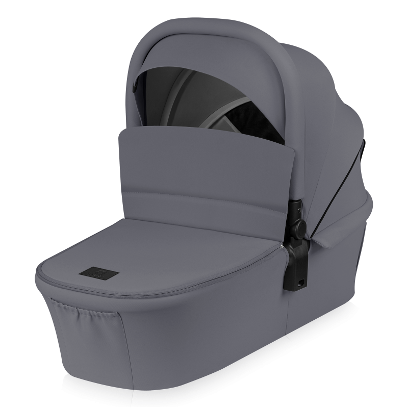 Lionelo Mika Plus 3en1 Grey Stone — carrito multifuncional con silla de coche