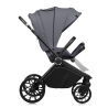 Lionelo Mika Plus 3en1 Grey Stone — carrito multifuncional con silla de coche