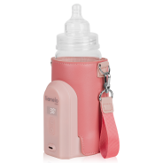 Lionelo Thermup Go Evo Coral Pink — calientabiberones portátil