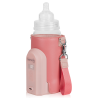 Lionelo Thermup Go Evo Coral Pink — calientabiberones portátil