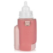 Lionelo Thermup Go Evo Coral Pink — calientabiberones portátil