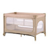 Lionelo Jasmin Easy Fold Beige Sand — cuna de viaje