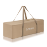 Lionelo Jasmin Easy Fold Beige Sand — cuna de viaje