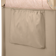 Lionelo Jasmin Easy Fold Beige Sand — cuna de viaje