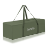 Lionelo Jasmin Easy Fold Green Olive — cuna de viaje