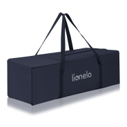 Lionelo Jasmin Easy Fold Blue Navy — cuna de viaje