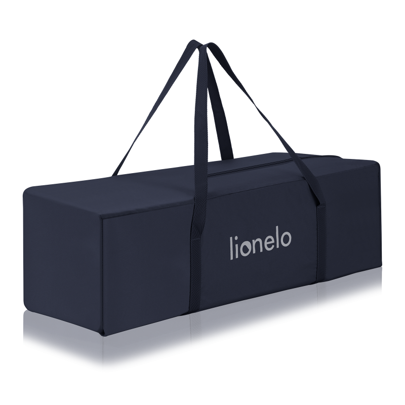 Lionelo Jasmin Easy Fold Blue Navy — cuna de viaje