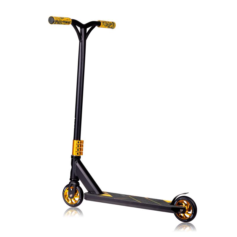 Lionelo Whizz Black Carbon Yellow — Patinete