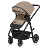 Lionelo Bianka 3en1 Beige Sand — carrito multifuncional con silla de coche