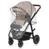 Lionelo Bianka 3en1 Beige Sand — carrito multifuncional con silla de coche