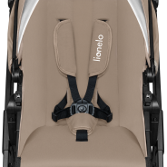 Lionelo Bianka 3en1 Beige Sand — carrito multifuncional con silla de coche