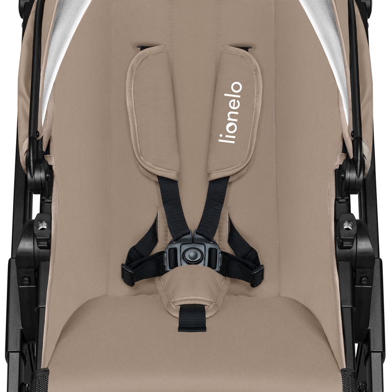 Lionelo Bianka 3en1 Beige Sand — carrito multifuncional con silla de coche