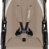 Lionelo Bianka 3en1 Beige Sand — carrito multifuncional con silla de coche