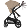 Lionelo Bianka 3en1 Beige Sand — carrito multifuncional con silla de coche