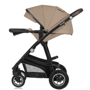 Lionelo Bianka 3en1 Beige Sand — carrito multifuncional con silla de coche