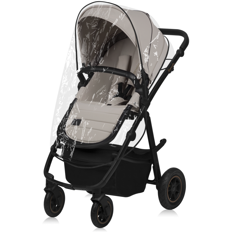 Lionelo Amber Plus 2 en 1 Beige Sand — Cochecito multifuncional