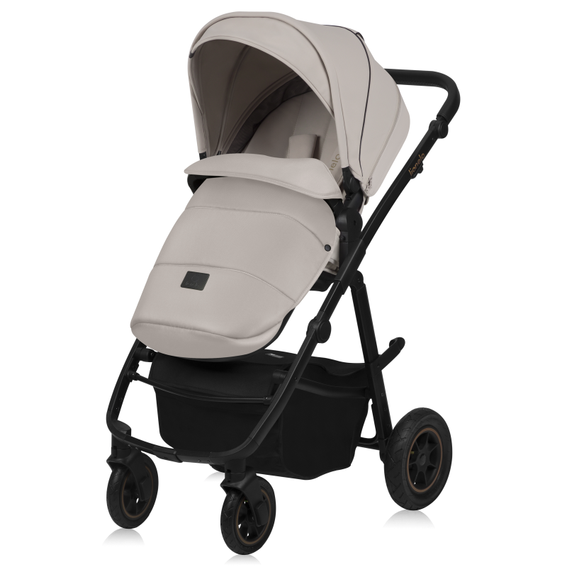 Lionelo Amber Plus 2 en 1 Beige Sand — Cochecito multifuncional