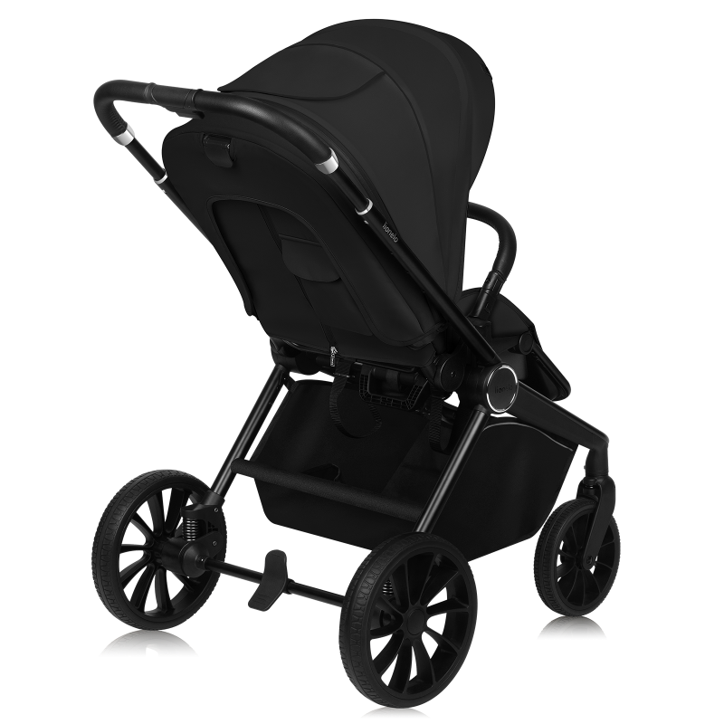 Lionelo Mika Plus 2en1 Black Onyx — Cochecito multifuncional