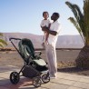 Lionelo Mika Plus 3en1 Black Onyx — carrito multifuncional con silla de coche