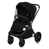 Lionelo Mika Plus 3en1 Black Onyx — carrito multifuncional con silla de coche