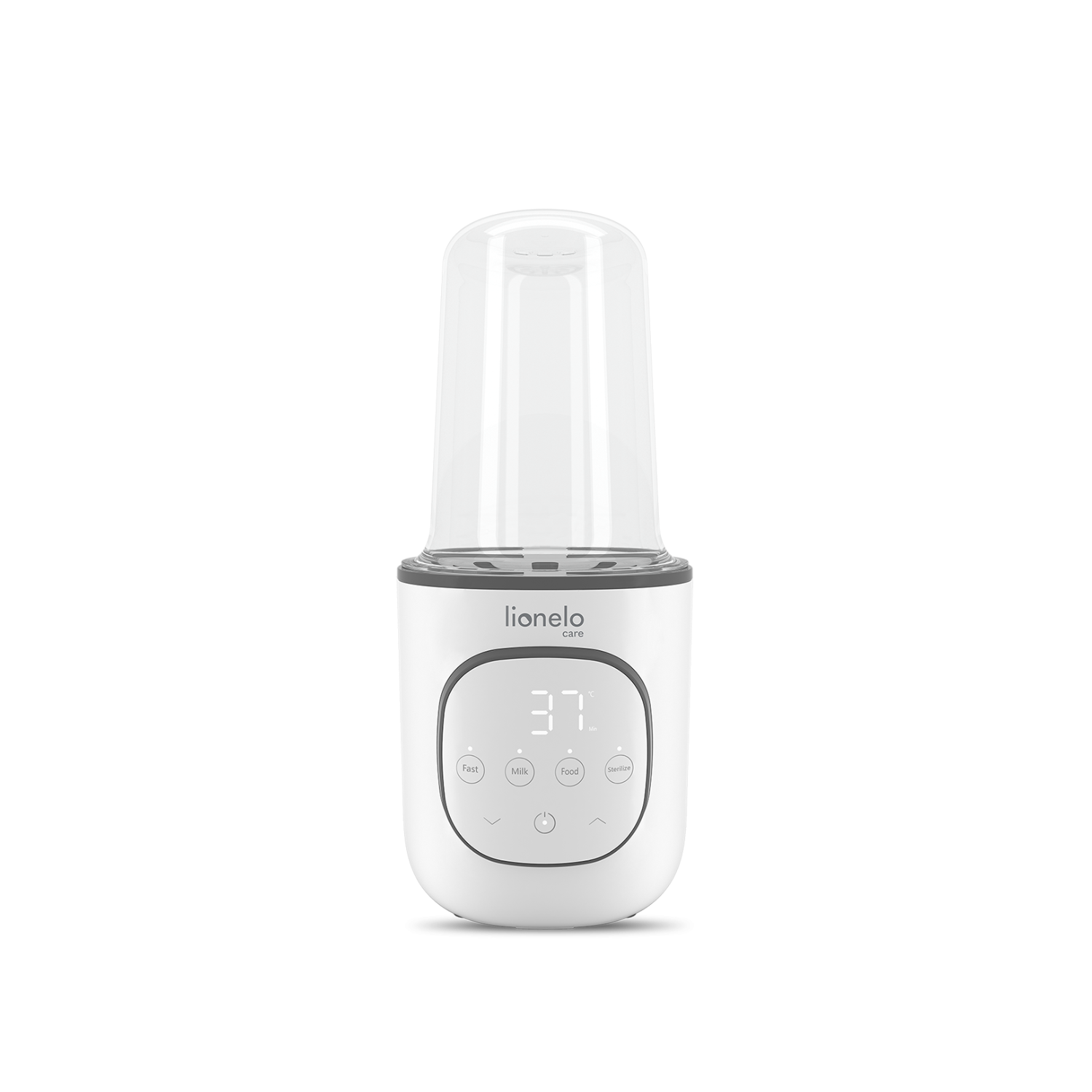 Lionelo Thermup 2.0 White — podgrzewacz do butelek 5w1