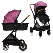 Lionelo Riya 2 w 1 Violet — carrito multifuncional