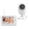 Lionelo Babyline 6.2 White — niania elektroniczna z kamerą