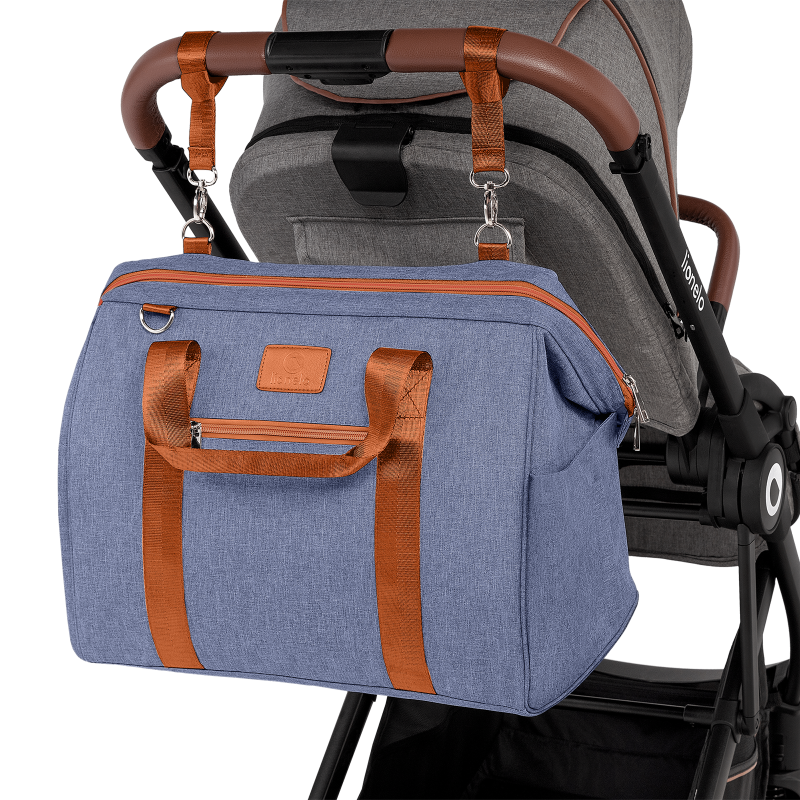 Lionelo Ida Blue Denim — bolso para carrito