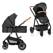 Lionelo Amber 2 en 1 Grey Graphite — cochecito multifuncional