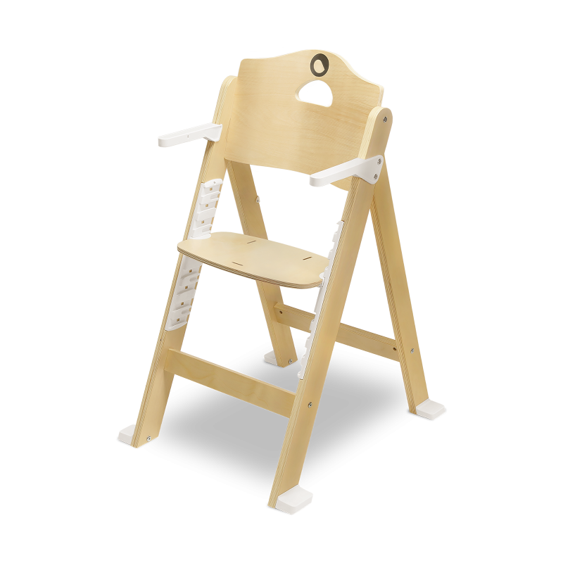 Lionelo Floris White Natural — silla de comer