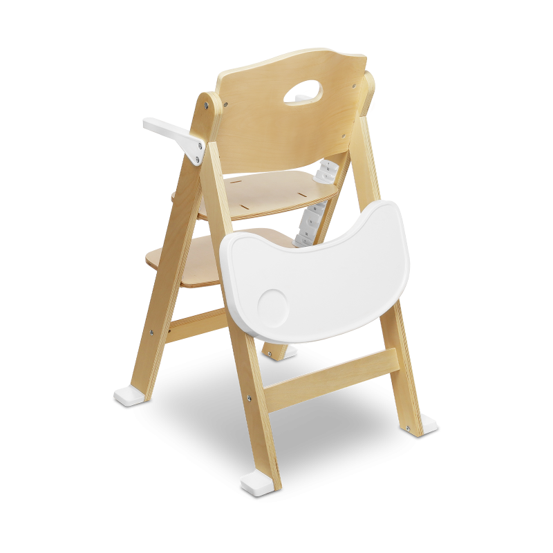 Lionelo Floris White Natural — silla de comer