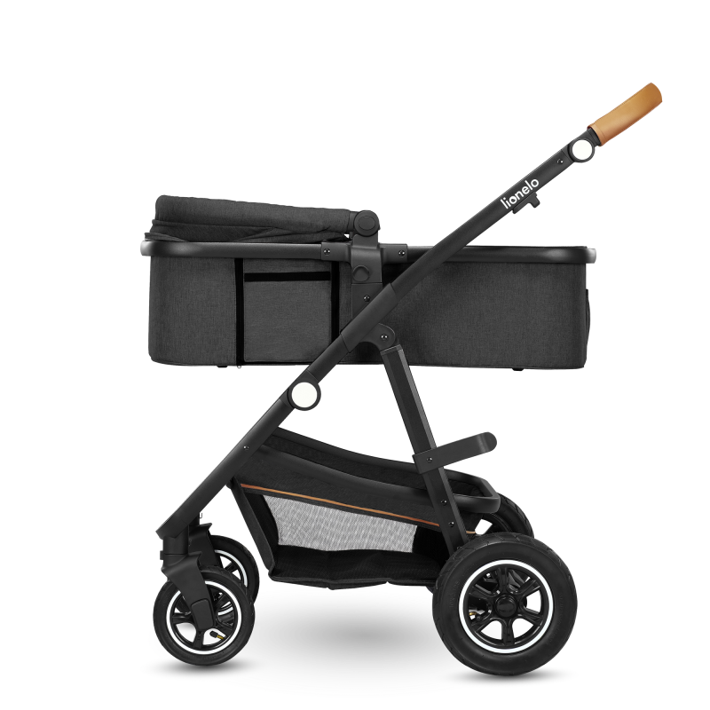 Lionelo Amber 3en1 Grey Graphite — Cochecito multifuncional