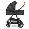 Lionelo Amber 3 w 1 Grey Graphite — carrito multifuncional con silla de coche