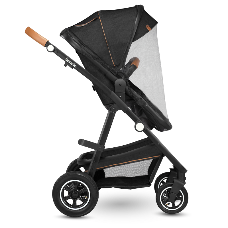 Lionelo Amber 3en1 Grey Graphite — Cochecito multifuncional