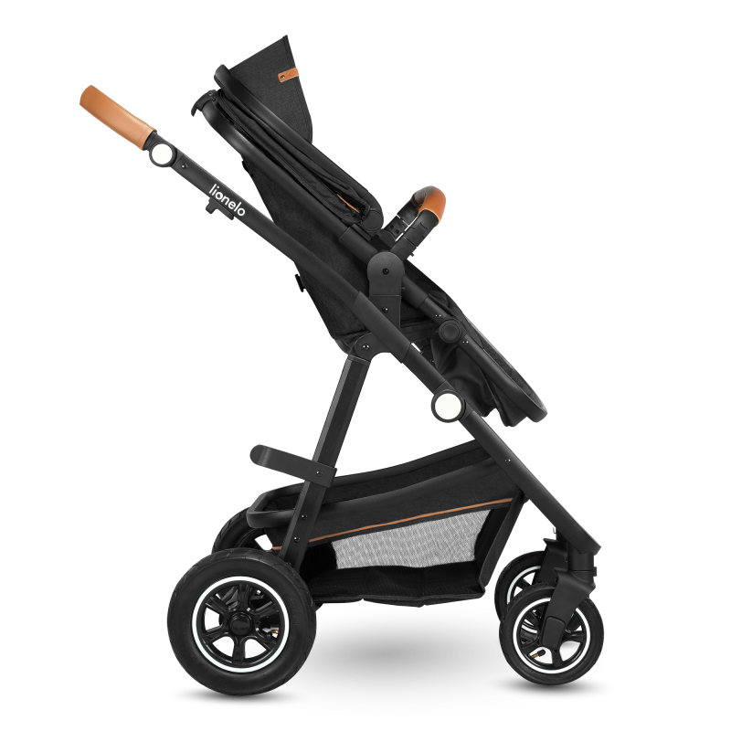 Lionelo Amber 3en1 Grey Graphite — Cochecito multifuncional