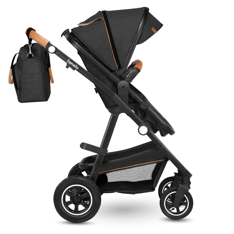 Lionelo Amber 2 en 1 Grey Graphite — cochecito multifuncional