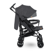 Lionelo Irma Black/Dark Grey — silla de paseo