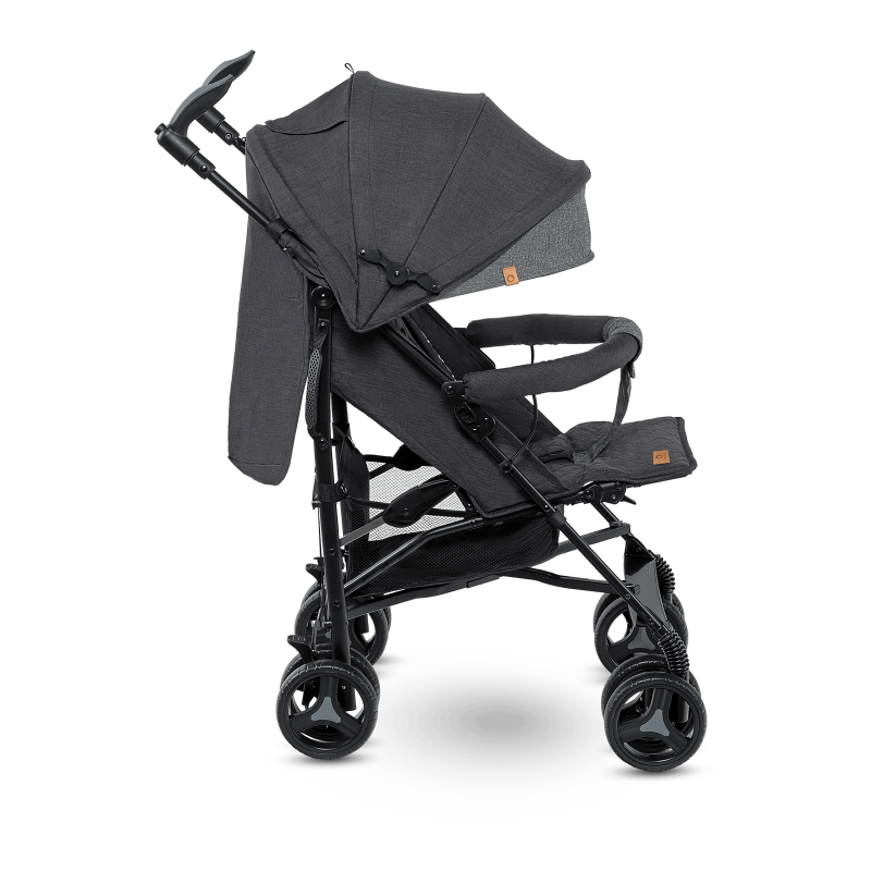 Lionelo Irma Black/Dark Grey — silla de paseo