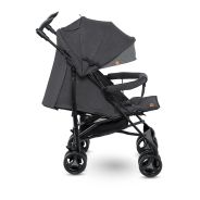 Lionelo Irma Black/Dark Grey — silla de paseo