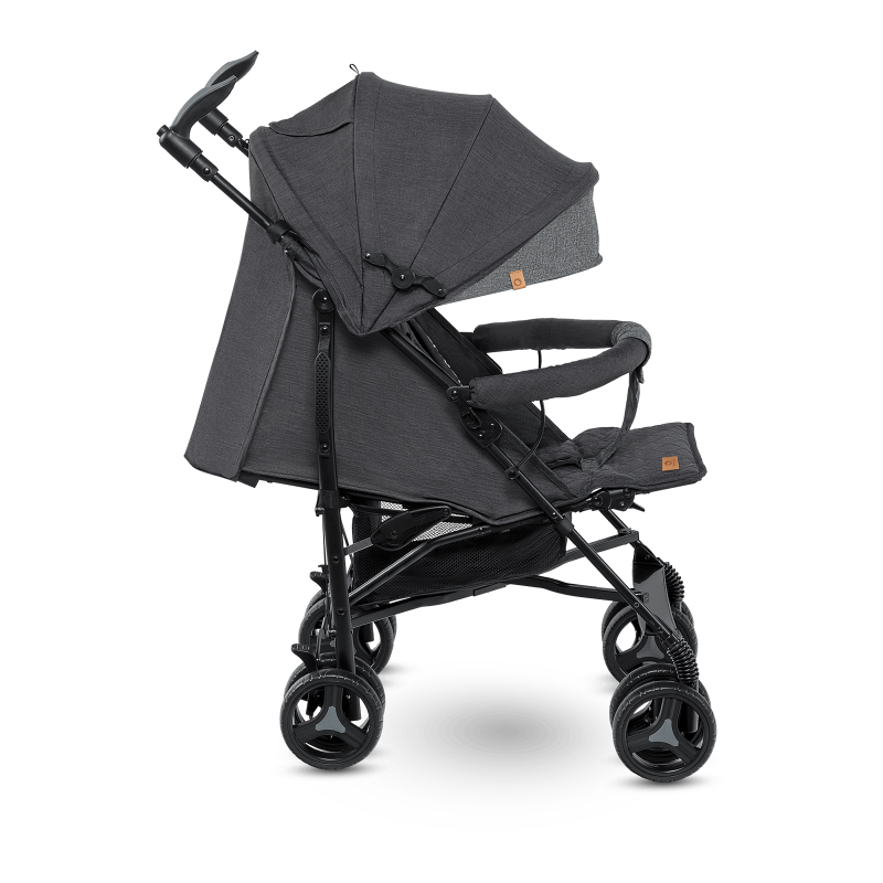 Lionelo Irma Black/Dark Grey — silla de paseo