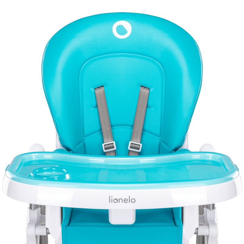 Lionelo Linn Plus Turquoise — silla de comer