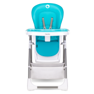 Lionelo Linn Plus Turquoise — silla de comer