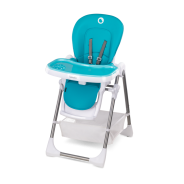 Lionelo Linn Plus Turquoise — silla de comer