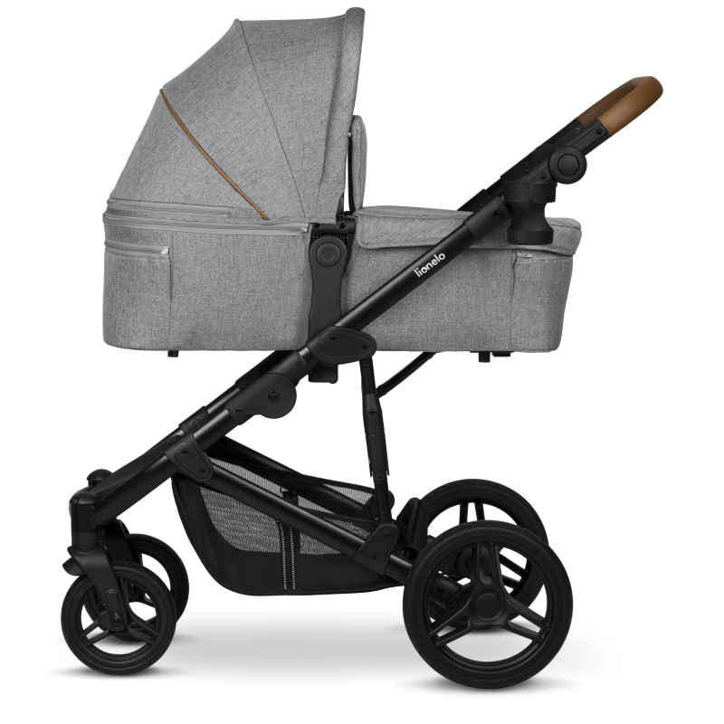 Lionelo Mari Tour 2en1 Grey Stone — carrito multifuncional