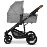 Lionelo Mari Tour 2w1 Grey Stone — carrito multifuncional