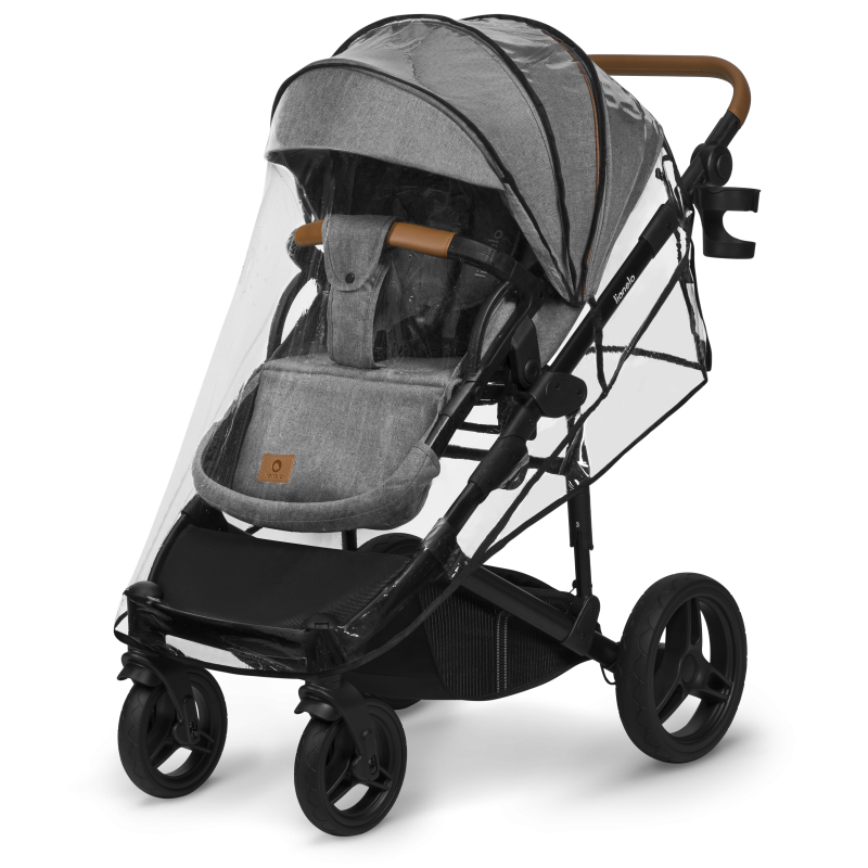 Lionelo Mari Tour 2en1 Grey Stone — carrito multifuncional