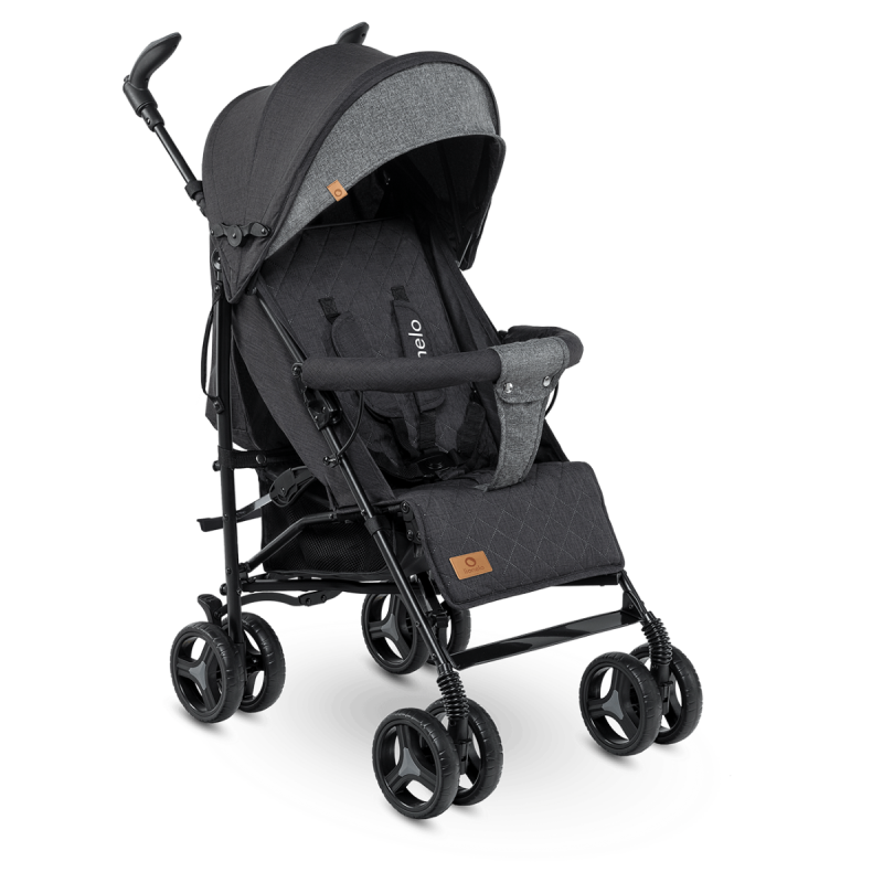 Lionelo Irma Black/Dark Grey — silla de paseo