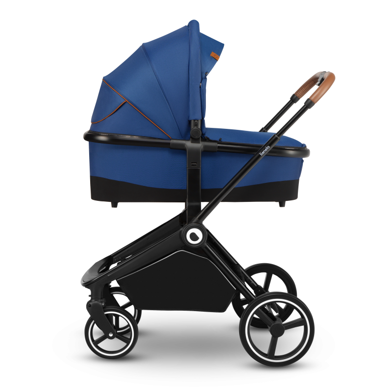 Lionelo Mika 2 es 1 Blue Navy — carrito multifuncional