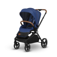 Lionelo Mika 2 es 1 Blue Navy — carrito multifuncional