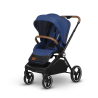 Lionelo Mika 2 es 1 Blue Navy — carrito multifuncional